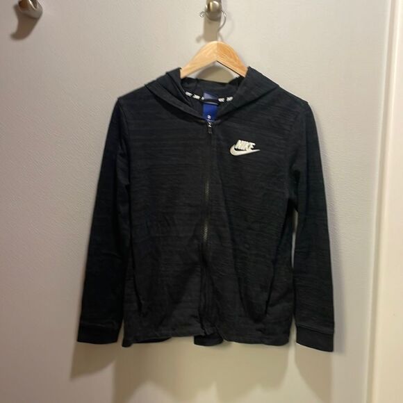 Nike Mens grey zip up sweatshirt - Picture 1 of 9